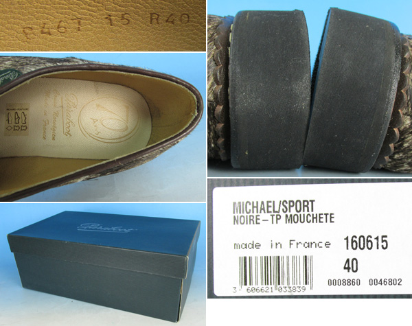 MFF5448 パラブーツ 70周年記念モデル Michael Sport ミカエル スポーツ チロリアンシューズ 40 ブラウン 新品