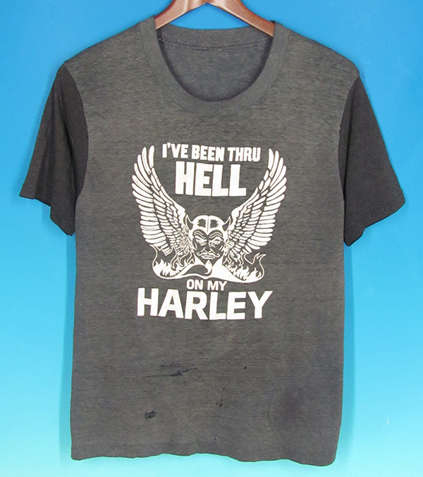 ビンテージ ハーレーダビッドソン Tシャツ HELL HARLEYの買取 | 古着
