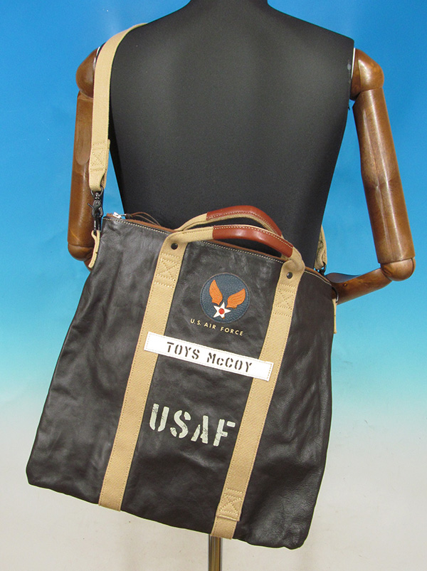 トイズマッコイ レザー ヘルメットバッグ USAFが入荷 | 古着買取のJUNK