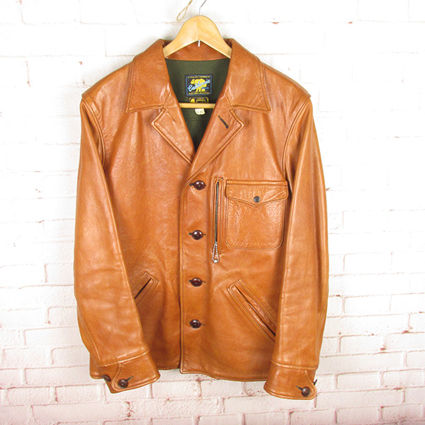 レインボーカントリー 40's ホースハイド レザー カーコートの販売・買取情報 | 古着買取のJUNK-VINTAGE レインボーカントリー 40's ホースハイド レザー カーコートの販売・買取情報 | 古着買取のJUNK-VINTAGE
