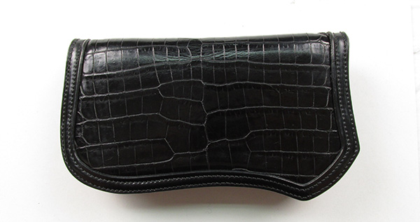フラットヘッド MK-W011SPS クロコダイル セミロングウォレット 財布の 