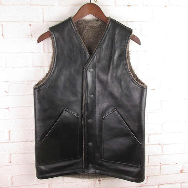 WEST RIDE LEATHER ふさわしかっ CO. ベスト サイズ38