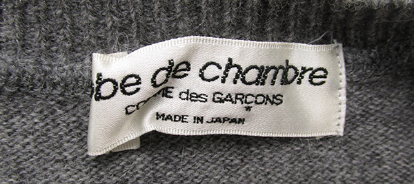 レディース robe de chambre COMME des GARCONS ローブドシャンブル コムデギャルソン AD1996 変形