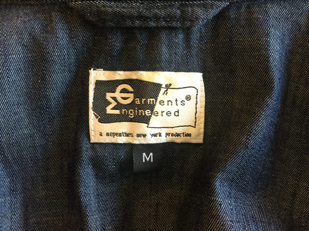 ENGINEERED GARMENTS（エンジニアードガーメンツ）のデニム