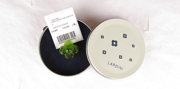 LARDINI ラルディーニ CNBOX04 ガラス製 ブートニエール