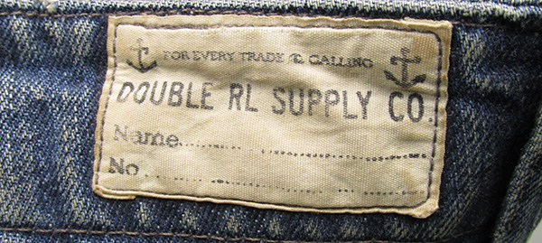 RRL ダブルアールエル シンチバック USED加工 デニムパンツ ジーンズ