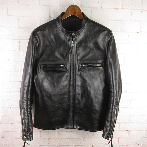 REAL MCCOY'S リアルマッコイズ BUCO ブコ J-100 LEATHER RACER SHIRT ライダースジャケット