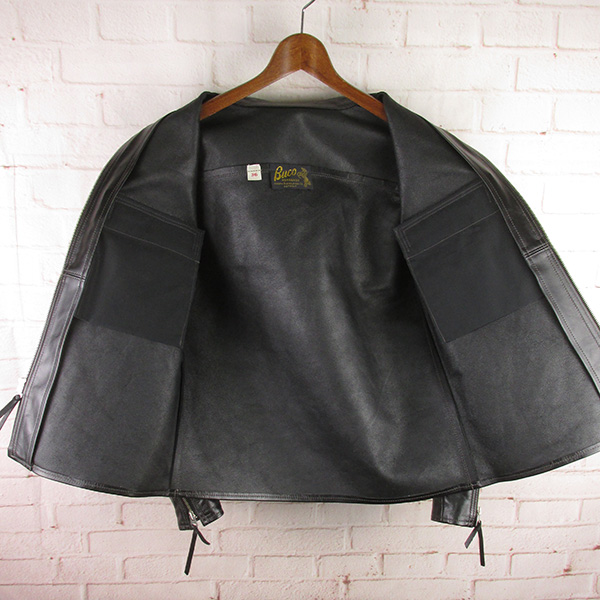 REAL MCCOY'S リアルマッコイズ BUCO ブコ J-100 LEATHER RACER SHIRT ライダースジャケット