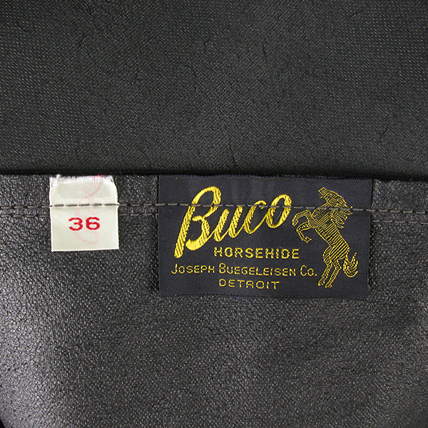 REAL MCCOY'S リアルマッコイズ BUCO ブコ J-100 LEATHER RACER SHIRT ライダースジャケット