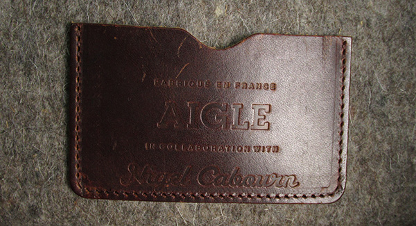 Nigel Cabourn×AIGLE ナイジェルケーボン エーグル blue de chauffe社製 ポストマンバッグ