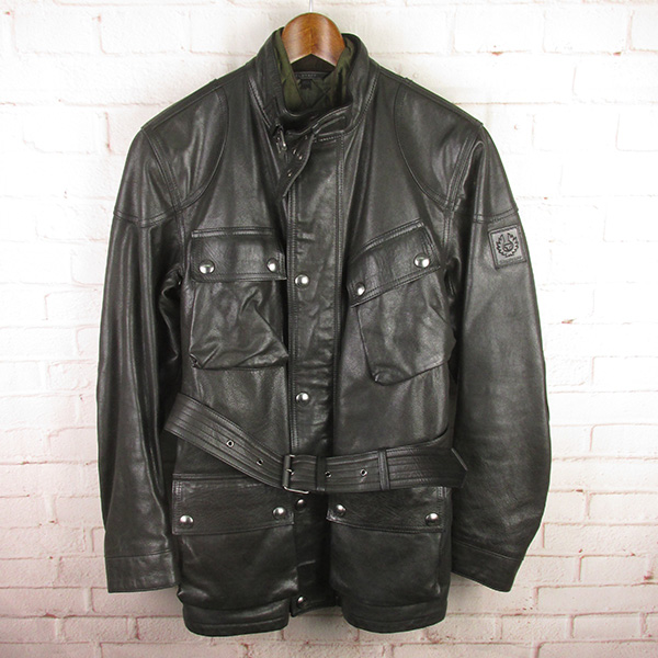 BELSTAFF ベルスタッフ レザー パンサー ジャケット インナーベスト付き