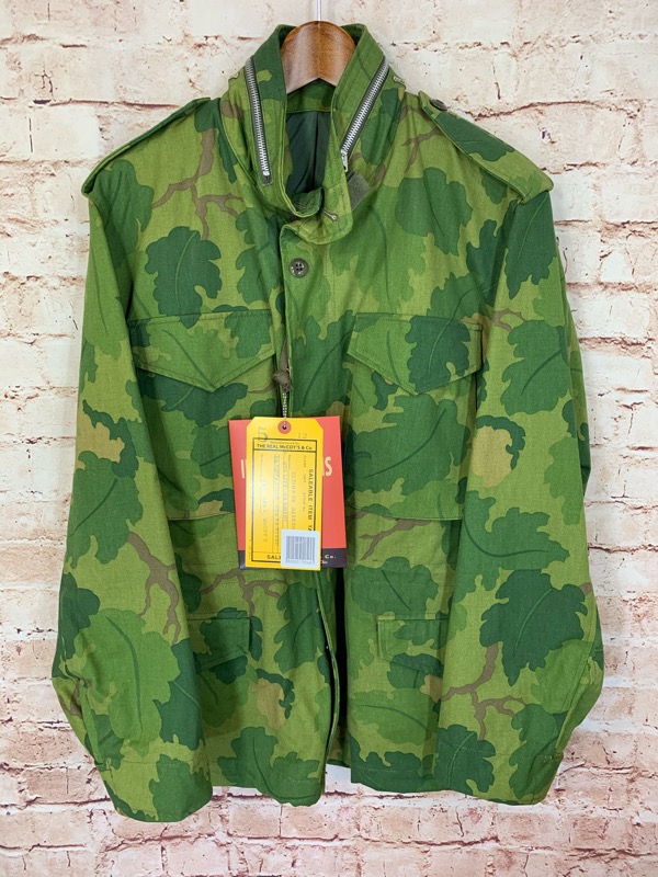 REAL McCOY'S、リアルマッコイズのフィールドジャケット、MJ18005　MITCHELL CAMOFLAUGE M-65