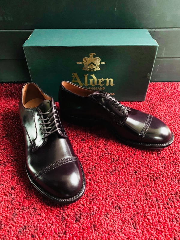 ALDEN（オールデン）の＃56201、Cordovan Cap Toe Ox(コードバン キャップトゥ オックス）