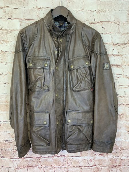 Belstaff（ベルスタッフ）のレザーライダースジャケット、パンサー