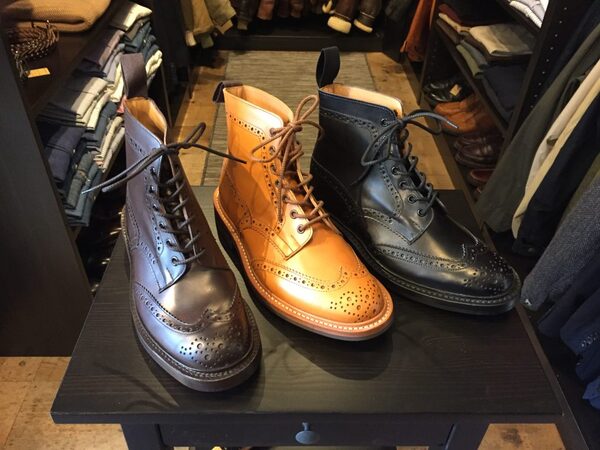 TRICKER'S(トリッカーズ)のM2508、M5633のカントリーシューズ、他ドレスシューズ