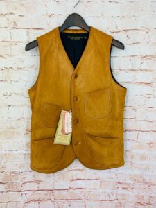 FREEWHEELERS(フリーホイーラーズ)のレザーベスト、Darius(ダリウス)、#1621028を買取りしました!