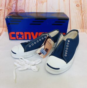 90’s CONVERSE(コンバース)のジャックパーセル、箱付きのデッドストック、USA製を買取りしました!