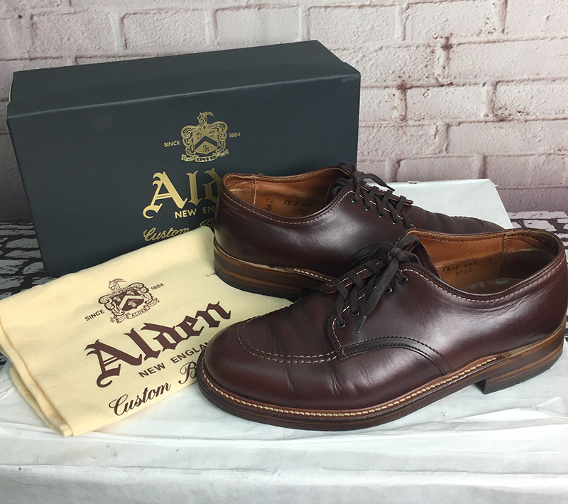 ALDEN オールデン　4002　インディーオックス　モックトゥブーツ