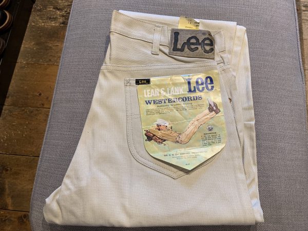 VINTAGE Lee ビンテージ Lee ウエスターコーズ ランダムピケパンツ デッドストックを買取しました！