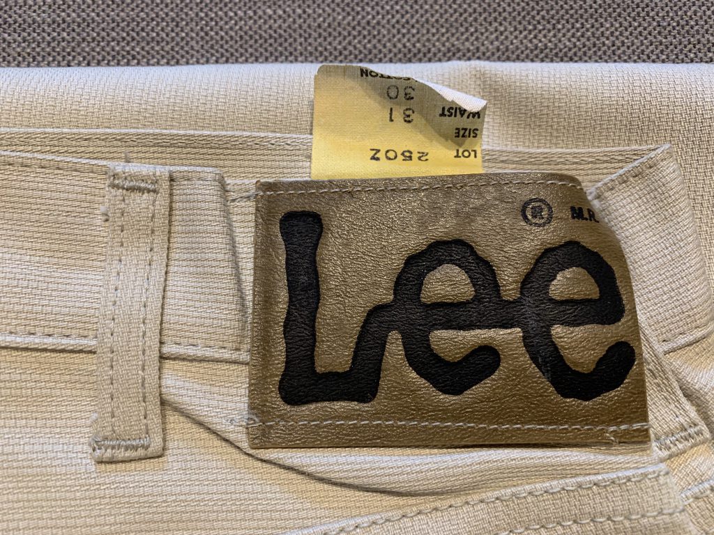 VINTAGE Lee ビンテージ Lee ウエスターコーズ ランダムピケパンツ デッドストック