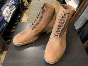 VINTAGE WWⅡ SURVICE SHOES TYPEⅢ M-43 ビンテージ ラフアウトサービスシューズ タイプⅢ 後期型を買取しました！