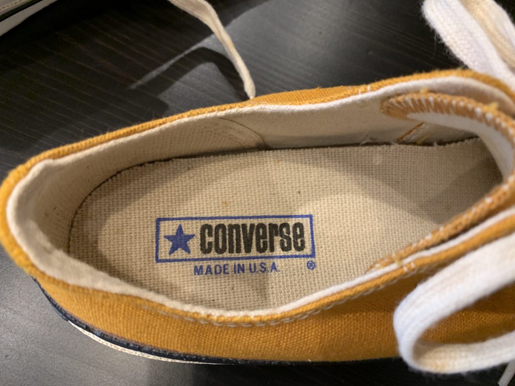 70’S CONVERSE コンバース チャックテイラー デッドストックの買取相場