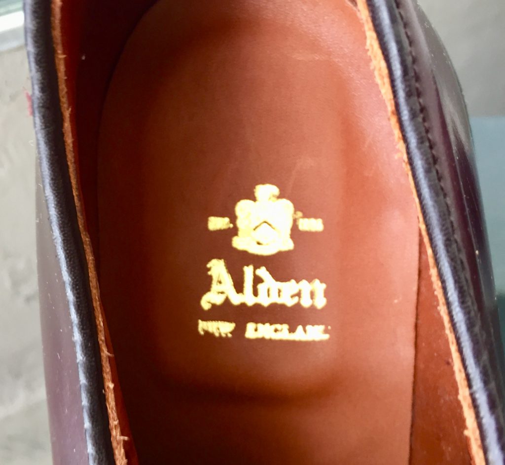 ALDEN 990 オールデン コードバン プレーントゥ ブルーチャーを買取