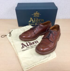 ALDEN 24240 オールデン ナトリヤ別注 ノルウェージャンフロント ダービーシューズを買取しました。