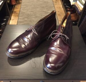 ALDEN 1339C オールデン コードバン チャッカブーツを買取しました！