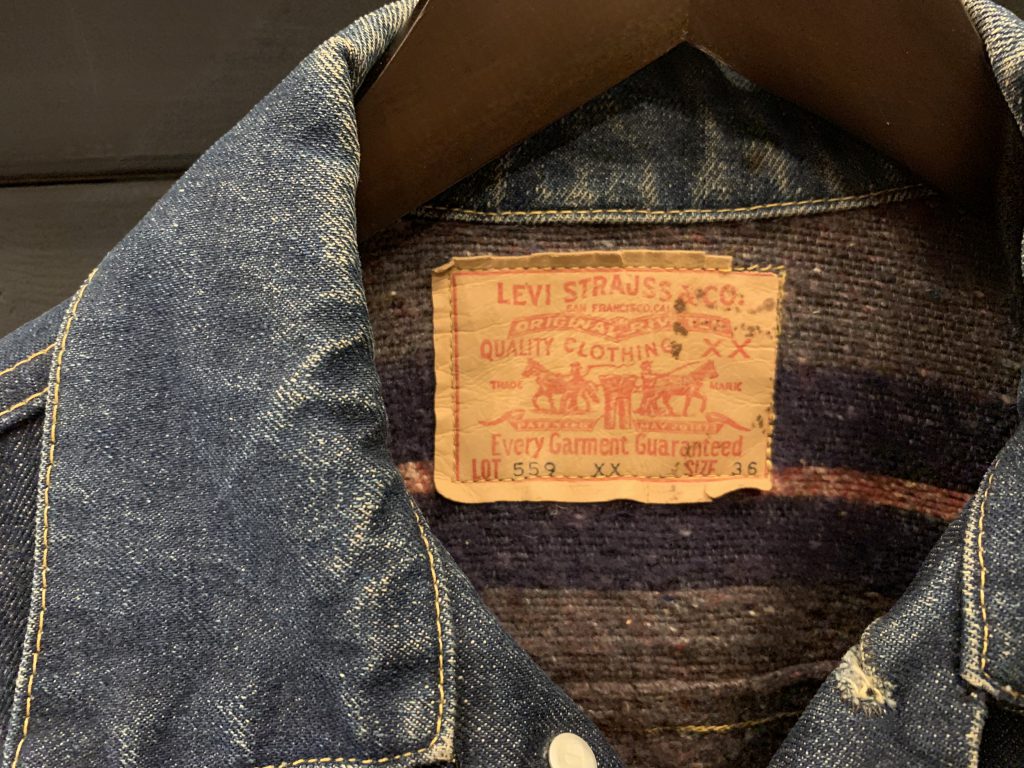 VINTAGE LEVI’S ビンテージ リーバイス 559XX デニムジャケット