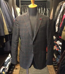 LARDINI ラルディーニ ウィンドウペーンチェック ジャケットを買取しました。