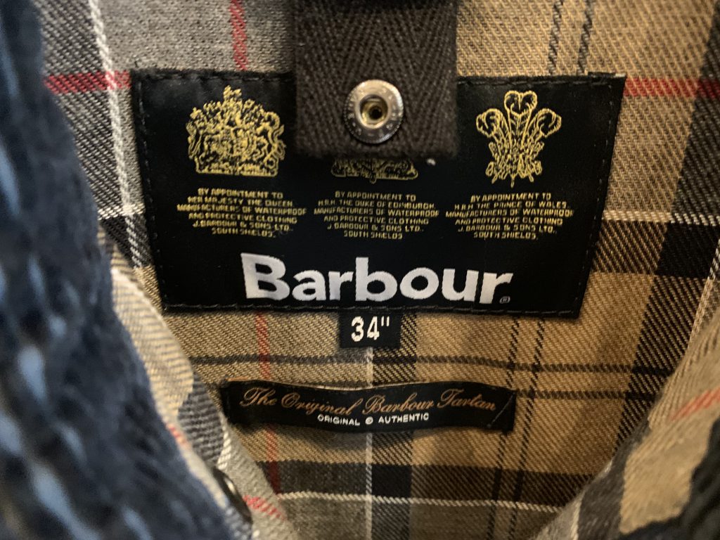 BARBOUR バブアーの買取