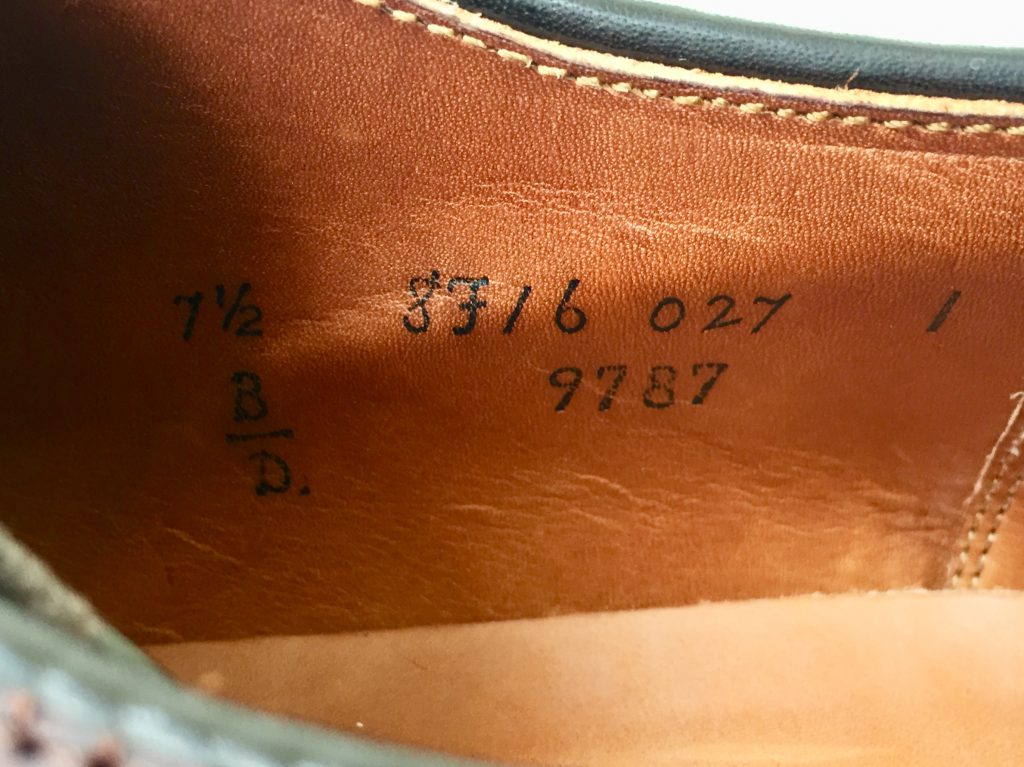 ALDEN LONG WING-TIP 9787 オールデン クロムエクセルレザー ロングウィングチップを買取