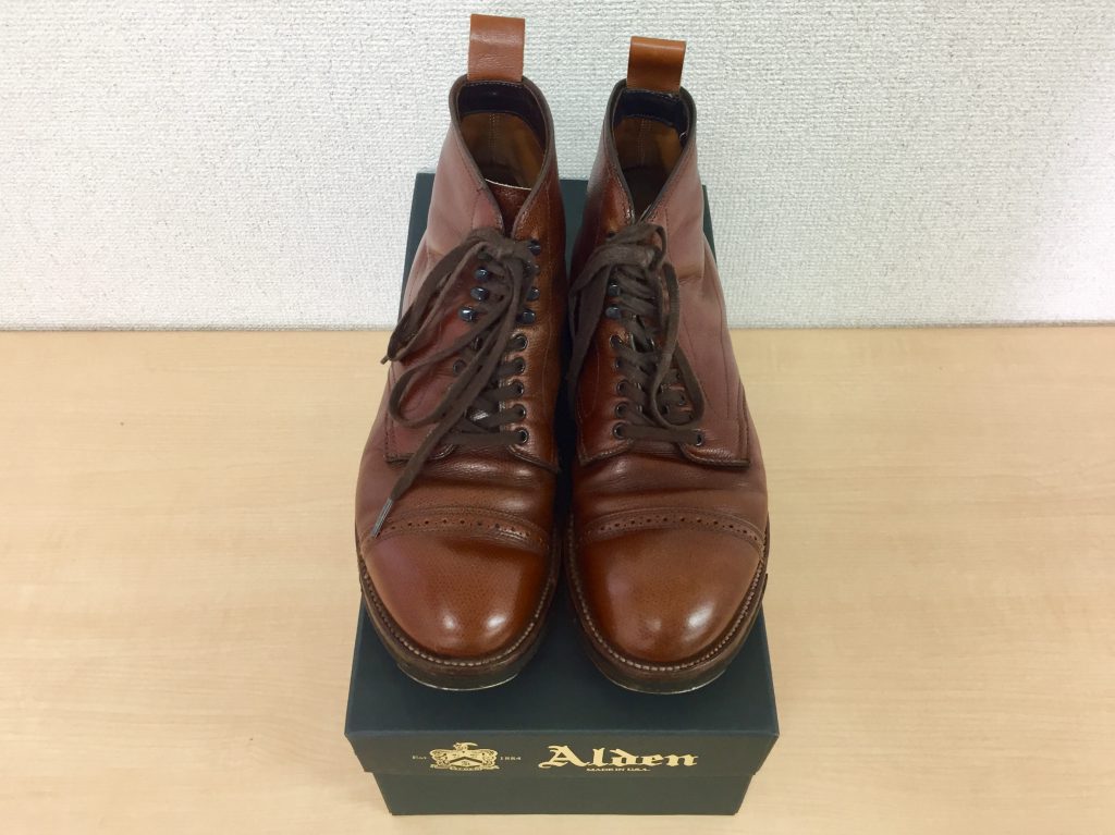 ALDEN オールデン 86910 H アルパインカーフ キャップトゥブーツ