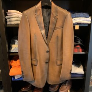 Berluti(ベルルッティ)のレザーテーラードジャケット、パティーヌライニング加工を買取りしました!