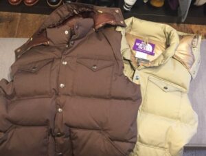 THE NORTH FACE ザ ノースフェイス パープルレーベル シエラダウンベストの買取のご紹介です。