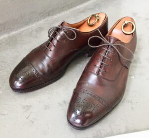 EDWARD GREEN CAP-TOE  旧エドワードグリーン キャップトゥ メダリオンを買取しました。