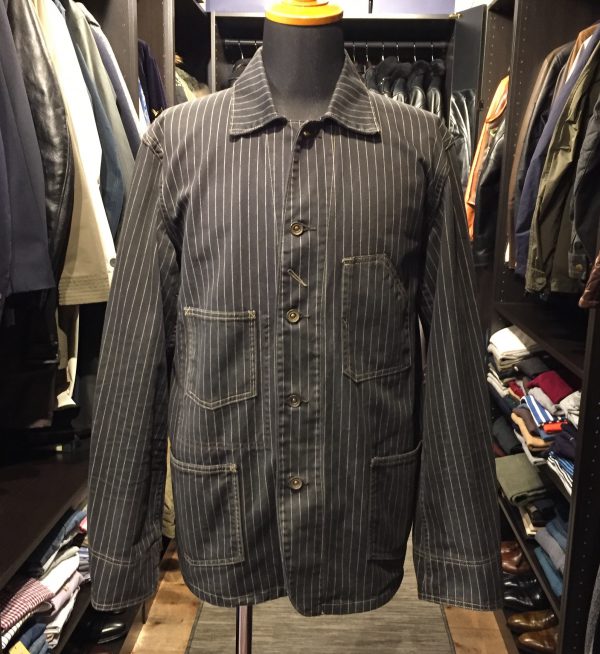 RRL ウォバッシュストライプ カバーオール