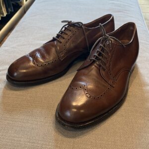 ALDEN(オールデン)の#636、ウィングチップシューズ、旧ロゴを買取りしました!