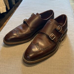Crockett&Jones(クロケット&ジョーンズ)のダブルモンクストラップシューズ、BUXTON(バクストン)を買取りしました!