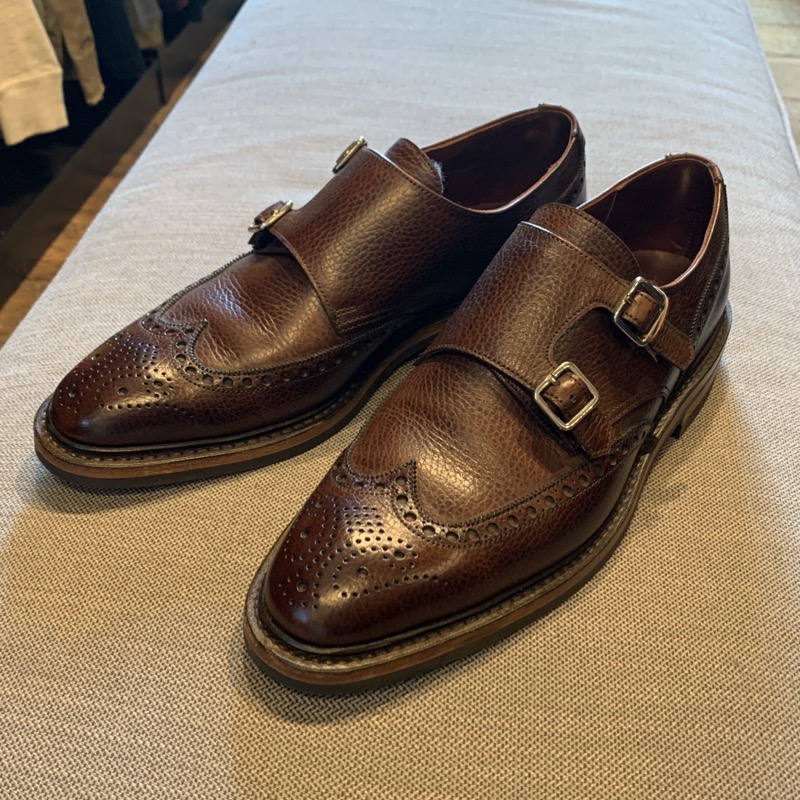 Crockett&Jones(クロケット&ジョーンズ)のダブルモンクストラップ