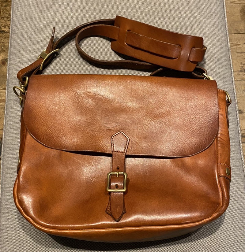 VASCO leather postman shoulder bag VS-247L