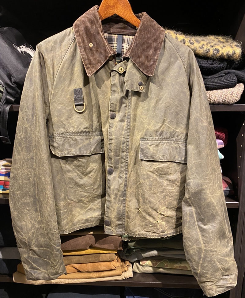 BARBOUR バブアー SPEY JACKET LARGE 96年 3クレスト