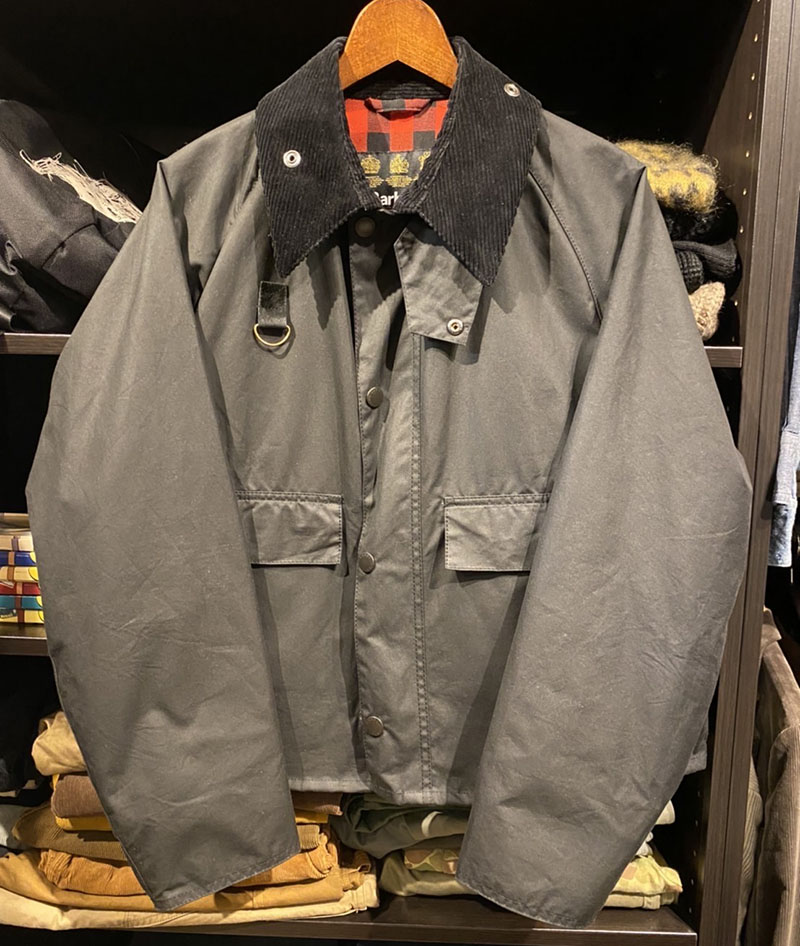 BARBOUR バブアー MWX1822BK11 SPAY JACKET BSHOP別注