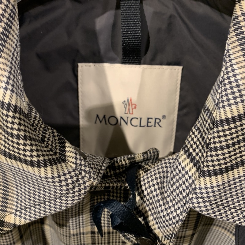 MONCLER モンクレール KRAUSS クラウス グレンチェック ロングコート