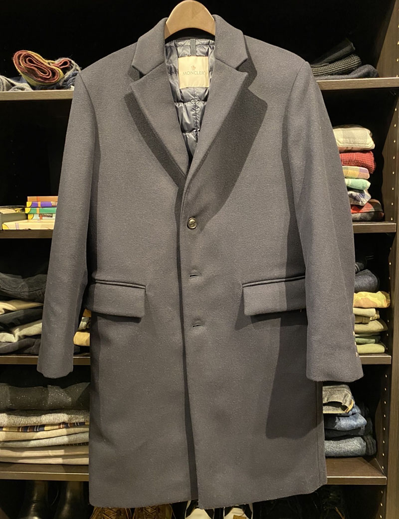に初値下げ! MONCLER チェスターコート domainincite.com