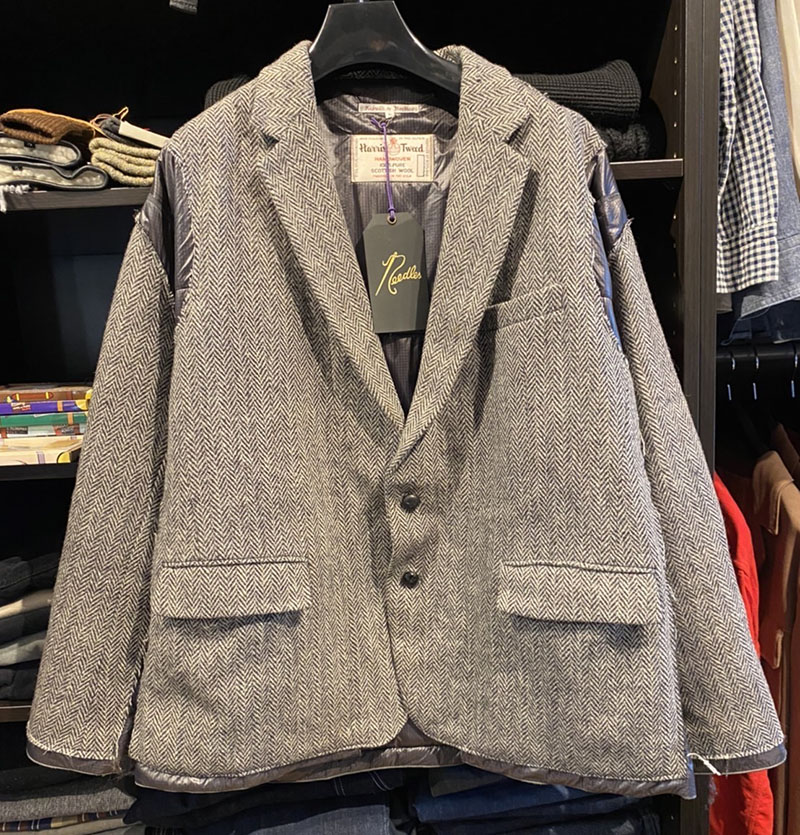 REBUILD BY NEEDLES ツイードジャケット→COVERED JACKET