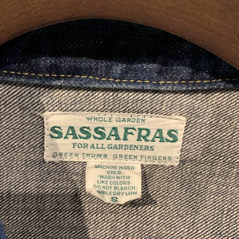 SASSAFRAS ササフラス デニムジャケット