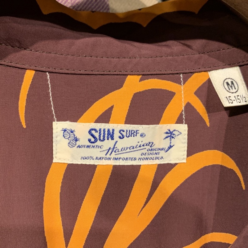 SUN SURF サンサーフ アロハシャツ GOLDFISH SS30981