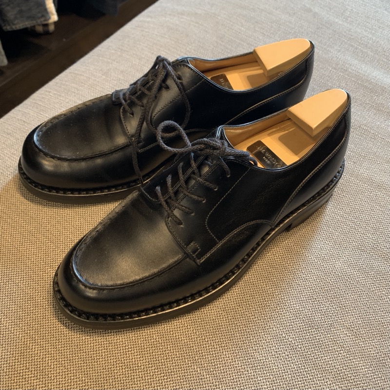 J.M WESTON 641 GOLF Uチップドレスシューズ ブラック 8/E